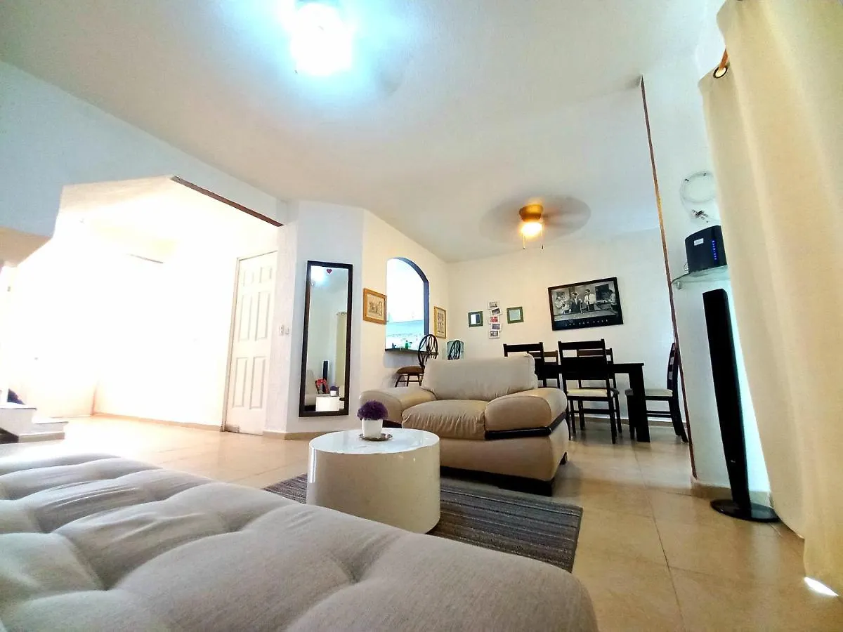 Casa Para Familias! Hasta 17 Personas 3 Habitaciones Cancun Mexico