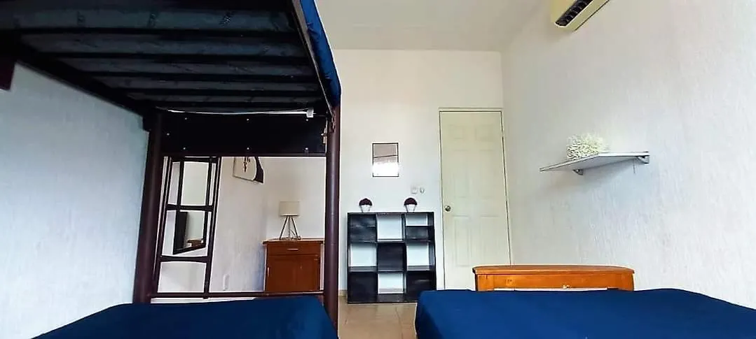 Casa Para Familias! Hasta 17 Personas 3 Habitaciones Cancun